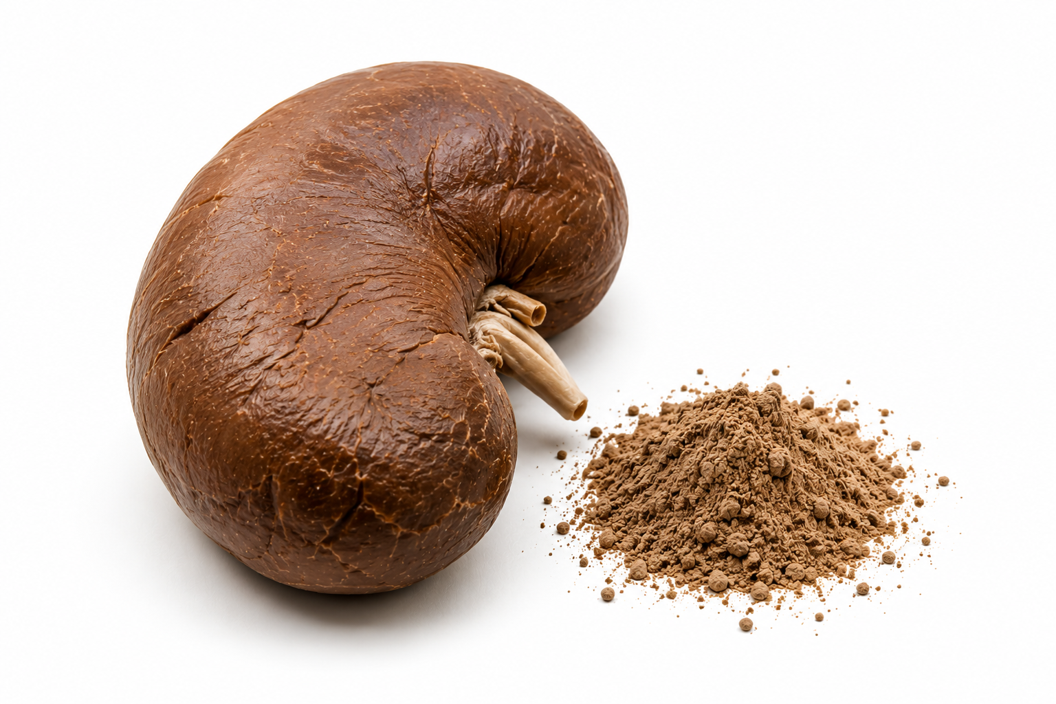 Freeze-dried bovine kidney