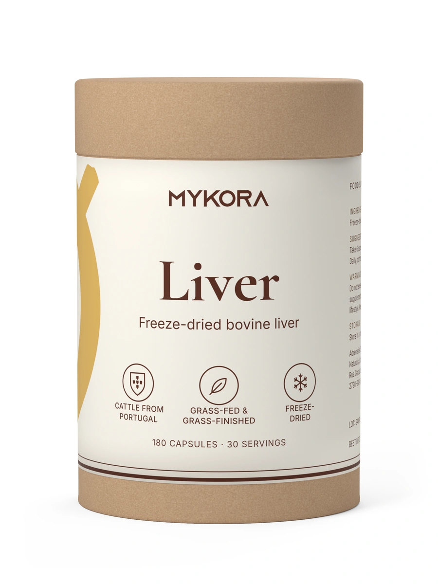 Liver · Front of the proposed paper packaging, 3D render